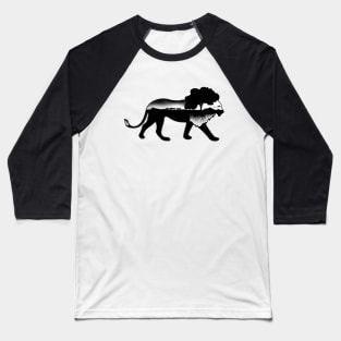 Savanna Lion Baseball T-Shirt